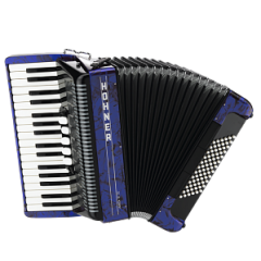 Аккордеон Hohner AMICA III 72 Dunkelb (синий)