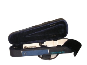 Кейс для скрипки 1/4 №2 (цвет - комбинированный черный/синий)