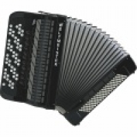 Баян Weltmeister Romance 874 (Германия) черный, с ремнями и кейсом