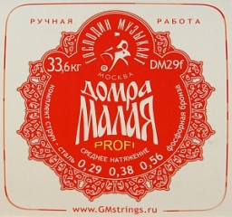 Струны для Домры Малой DM-29F Profi Господин Музыкант