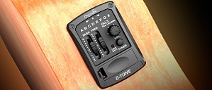 Эквалайзер для укулеле врезной Cherub GU-3 с тюнером