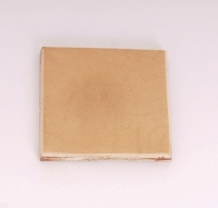 Медиатор кожаный для гуслей, прямоугольный.