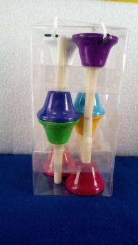 Колокольчики на ручке 8 нот (набор)