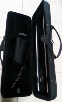 Кейс для скрипки №2 прямоугольный 4/4 (с гигрометром)