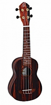 Укулеле сопрано Ortega RUEB-SO Ebony Series (с чехлом)