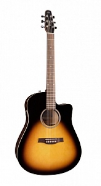 Гитара электро-акустическая 040308 S6 CW Spruce Seagull (натуральный) с вырезом