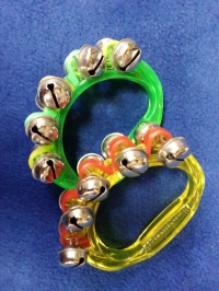 Бубенцы G-12B на ручке полукруг (комплект 1 штука)