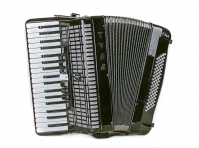A-4-BK Аккордеон "Тула" 37х80-III-7/2 Тульская Гармонь (черный)