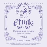 Струны для скрипки Господин Музыкант VN291 ETUDE 1/2