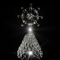 Колокольчик Хрустальный "Штурвал" (GH-003) малый