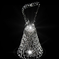 Колокольчик Хрустальный "Ручка" (GH-004) малый