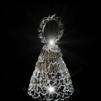 Колокольчик Хрустальный "Кольцо" (GH-006) малый