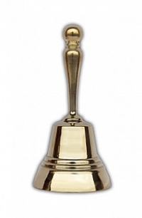 Колокольчик Валдайский KVP4V ручка Веретено (D50) полированный