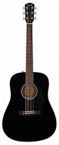 Гитара FENDER CD-60S BK (Индонезия) массив ели